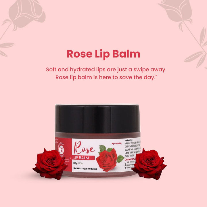 Rose Lip Balm- 15 GM