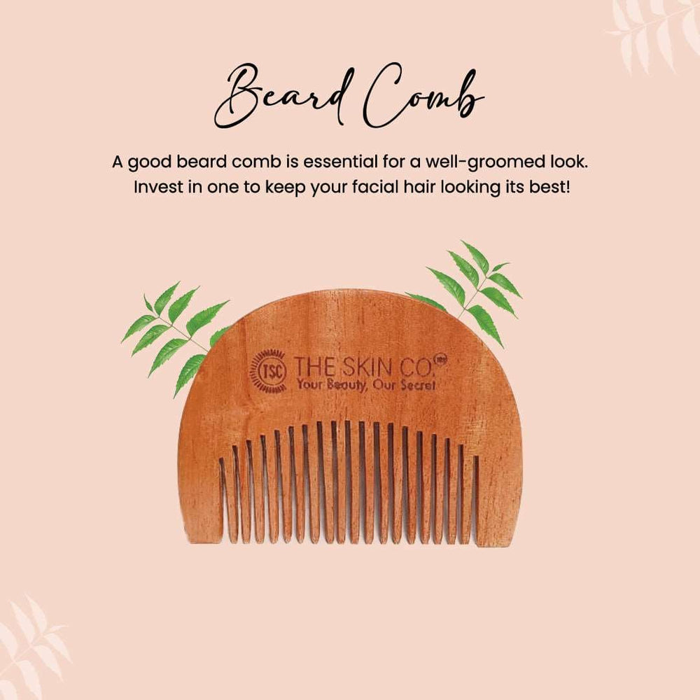 Neem Wood Beard Comb