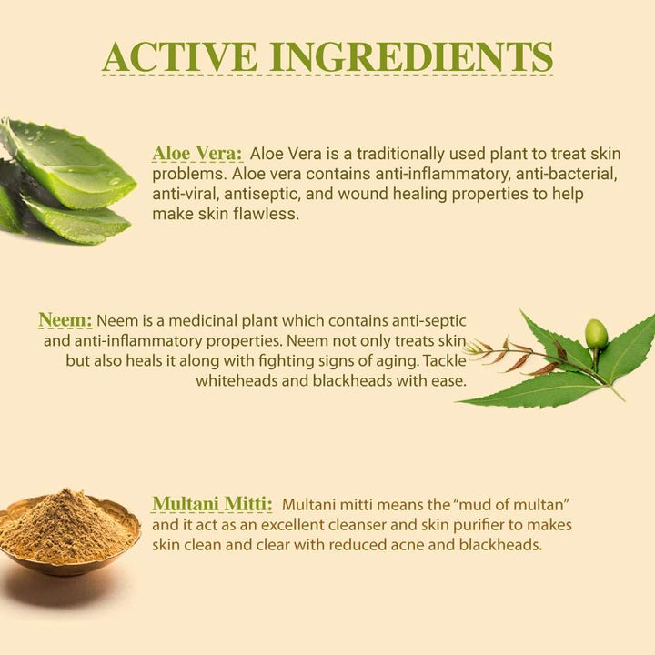 Neem and aloe vera for pimples