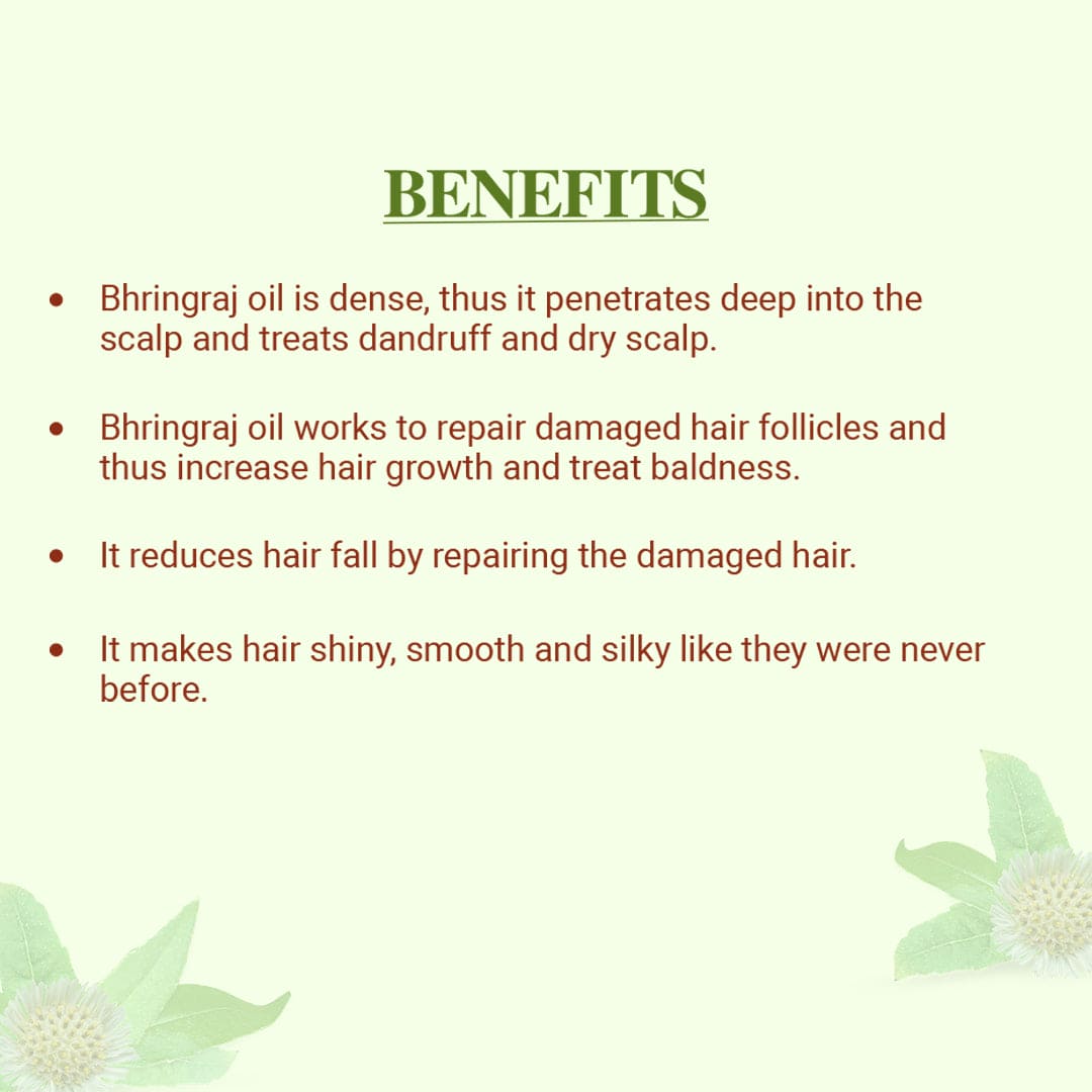 bhringraj oil benefits for skin