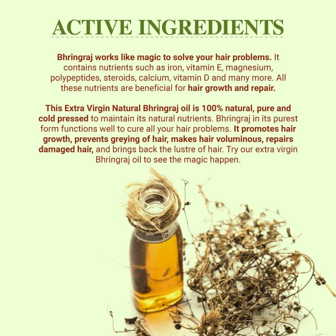 Bhringraj Oil benefits for skin