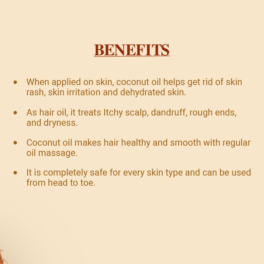 Benefits of Natural Coconut Oil