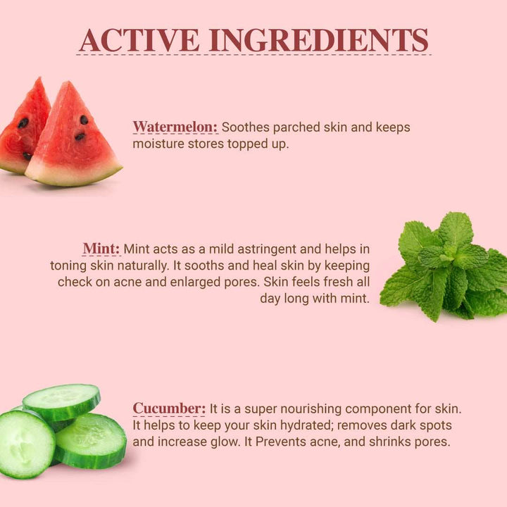 Buy Watermelon, Mint & Cucumber Face Mist