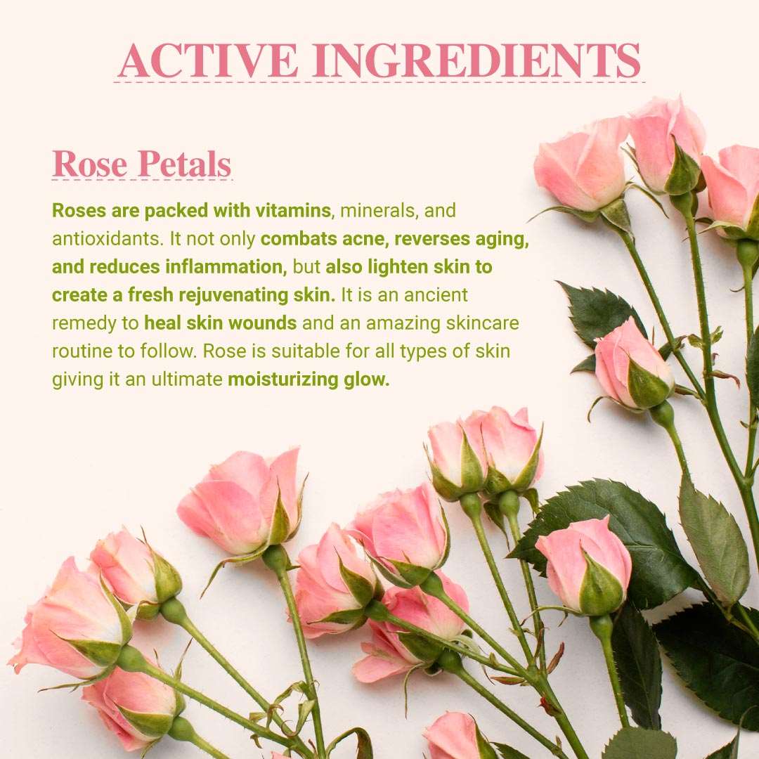 Natural Rose Petal Water Online