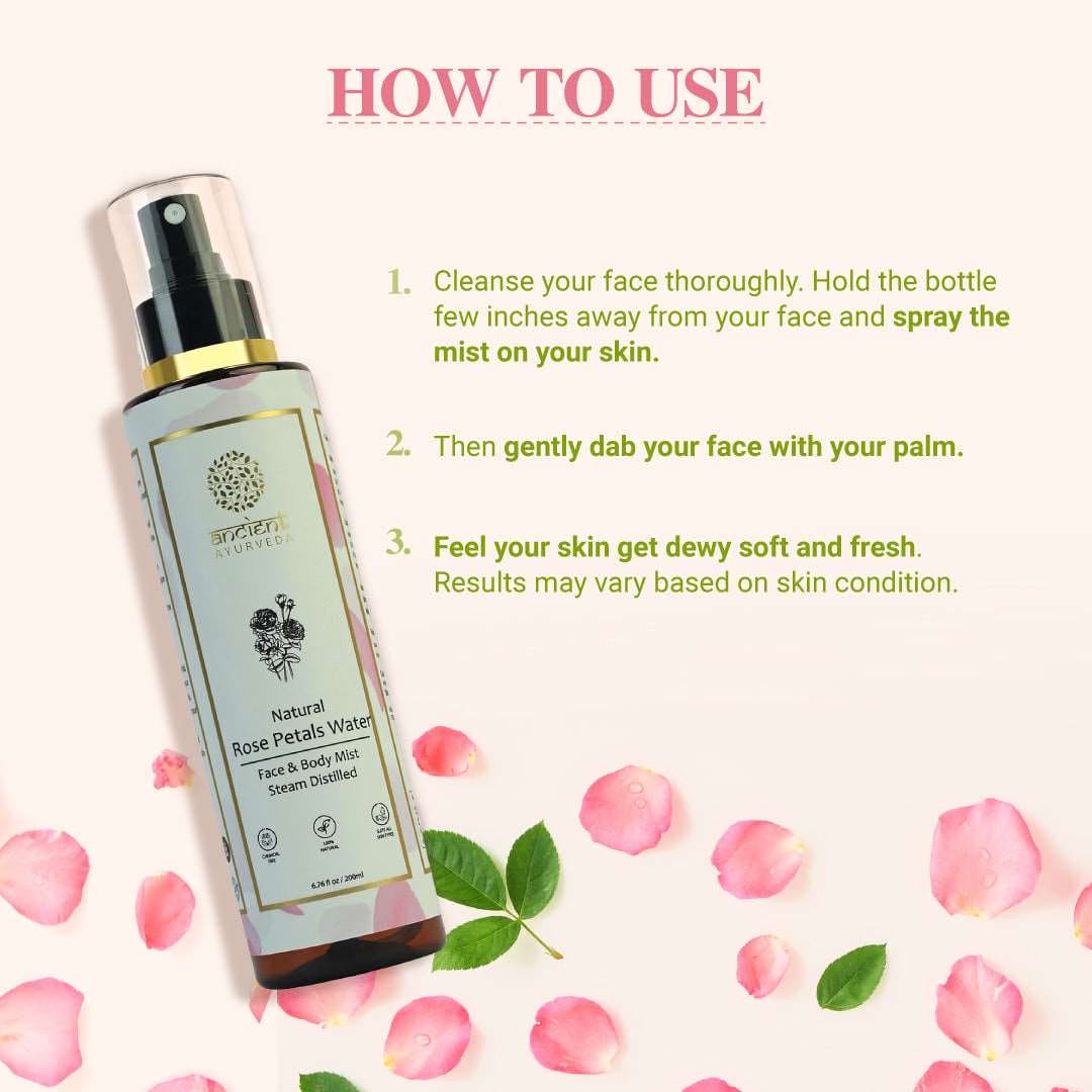 How to use Rose water for skin