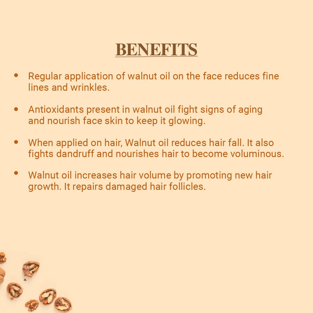 Benefits of Walnut Oil for Body