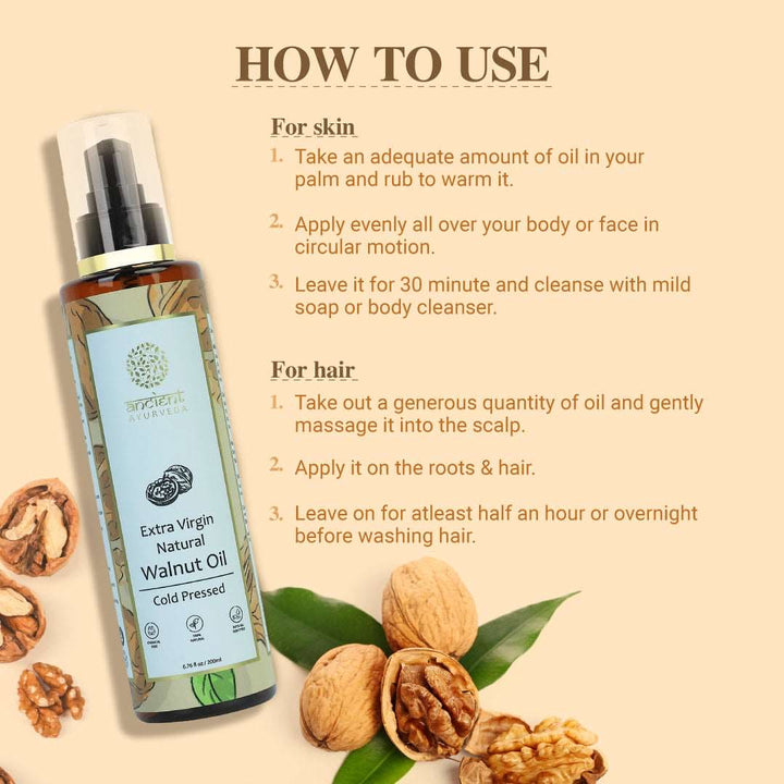 How to Use Walnut Oil for Skin