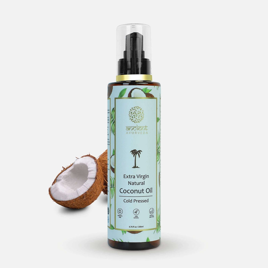 Extra Virgin Cold Pressed Natural Coconut Oil- 200 ML - theskincostore