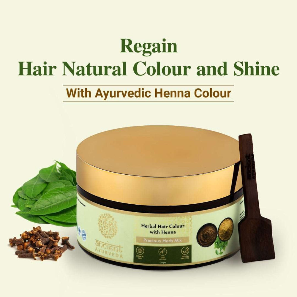Herbal Hair Colour With Henna- 150 GM - theskincostore