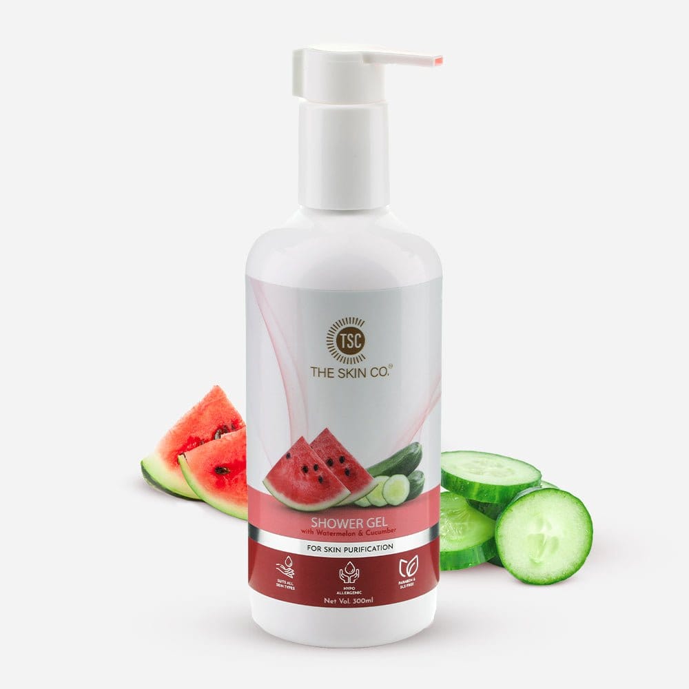 Watermelon & Cucumber Shower Gel- 300 ML - theskincostore